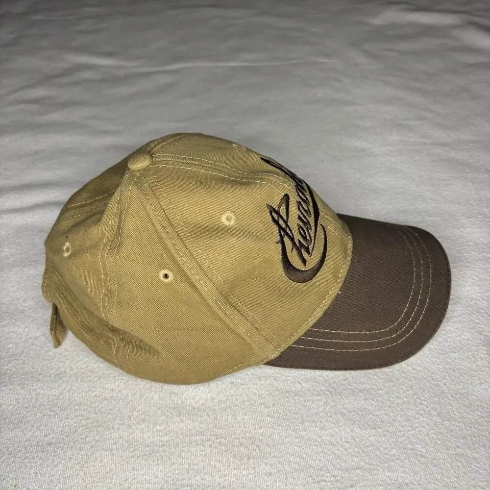 Chevrolet Castrol Hat Lot 2 Adjustable Automotive Advertising Caps Mens OSFA
